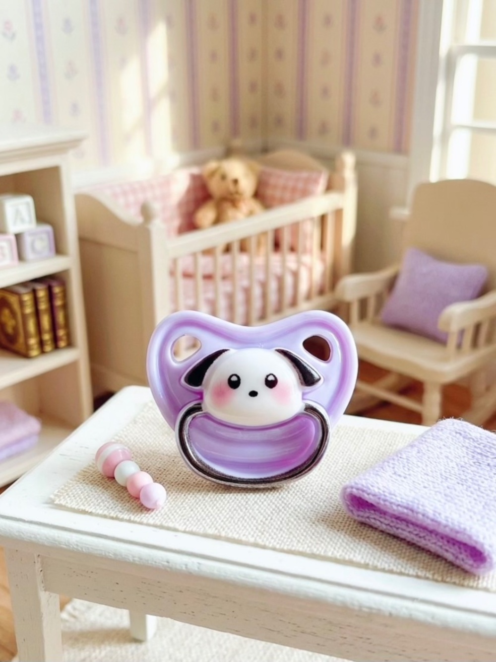 Little Puppy Miniature Reborn Pacifiers